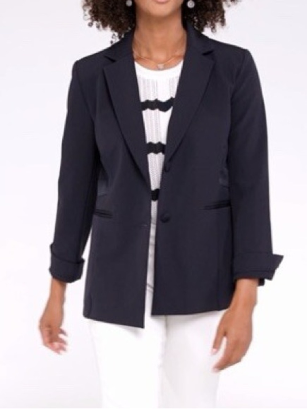 Cabi Keynote Jacket Blazer in Classic Navy (Style 6465)